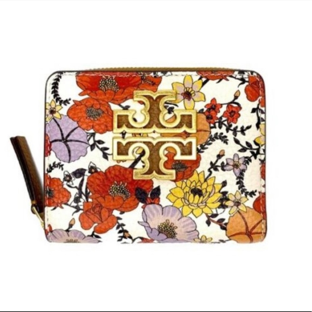 Tory Burch Britten printed mini wallet
